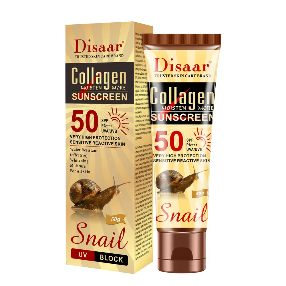 Spf 50 Waterproof Sunscreen - ดิซาร์ โบน คอลลาเจน ซันสกรีน เอสพีเอฟ 50