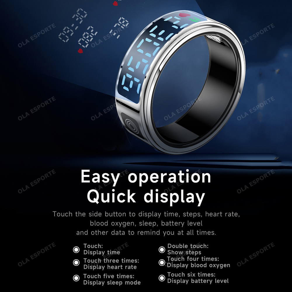 2026 แหวนอัจฉริยะพร้อมช่องชาร์ - Health Monitors บทวิจารณ์และราคา