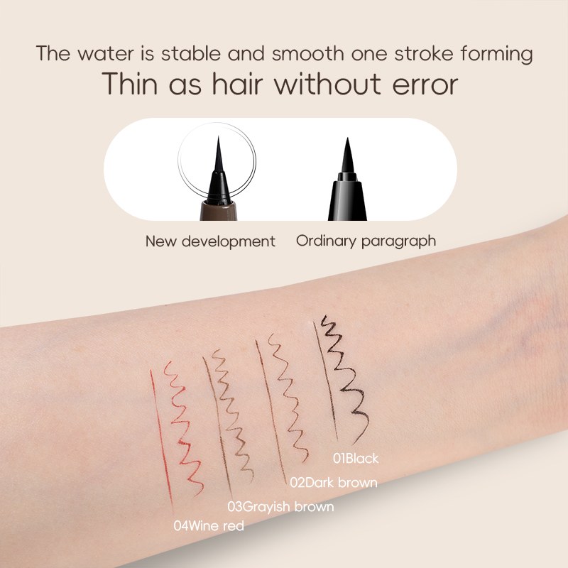 ปากกาอายไลเนอร์เนื้อละเอียดมาก - Waterproof Liquid Eyeliner Pen บทวิจารณ์และราคา