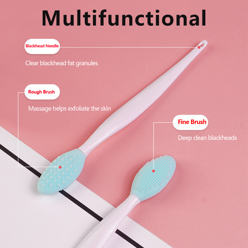 1 PC/4 PCS Beauty Skin Care ล้ - Silicone Face Scrubber Electric บทวิจารณ์และราคา