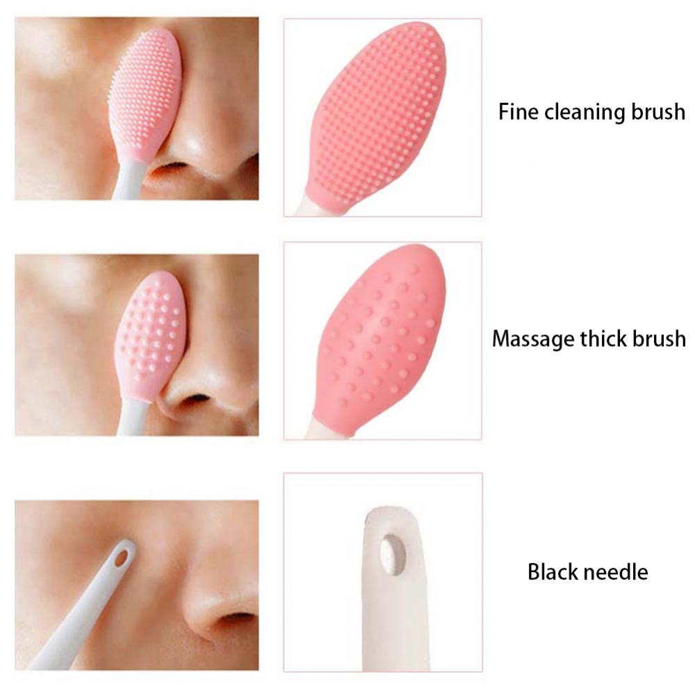 1 PC/4 PCS Beauty Skin Care ล้ - Silicone Face Scrubber Electric บทวิจารณ์และราคา