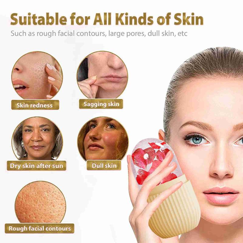 ลูกกลิ้งนวดหน้าแบบน้ำแข็ง 1 ชิ - Face Ice Roller Puffiness บทวิจารณ์และราคา