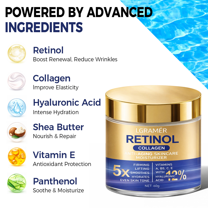 ครีมบำรุงผิวหน้าเรตินอลครีมลดร - Retinol Anti Wrinkle Cream บทวิจารณ์และราคา
