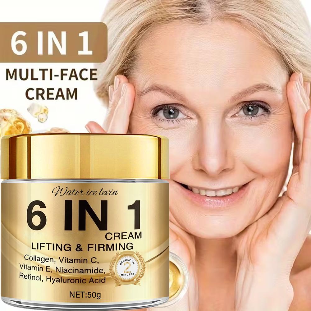 ครีมลดริ้วรอย 6 in 1 คอลลาเจน  - Retinol Anti Wrinkle Cream บทวิจารณ์และราคา