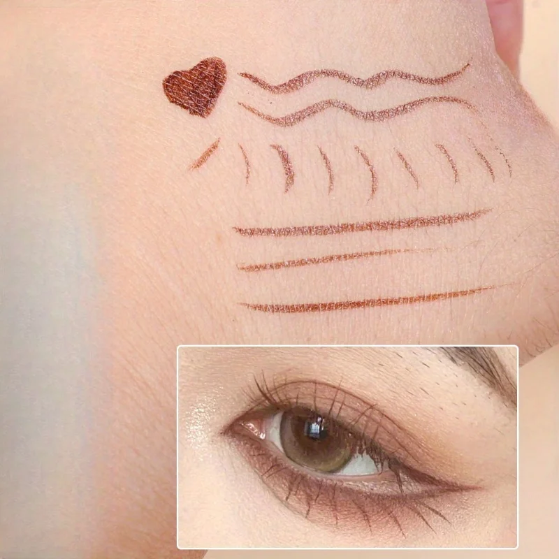 ดินสออายไลเนอร์สีน้ําตาลกันน้ํ - Waterproof Liquid Eyeliner Pen บทวิจารณ์และราคา