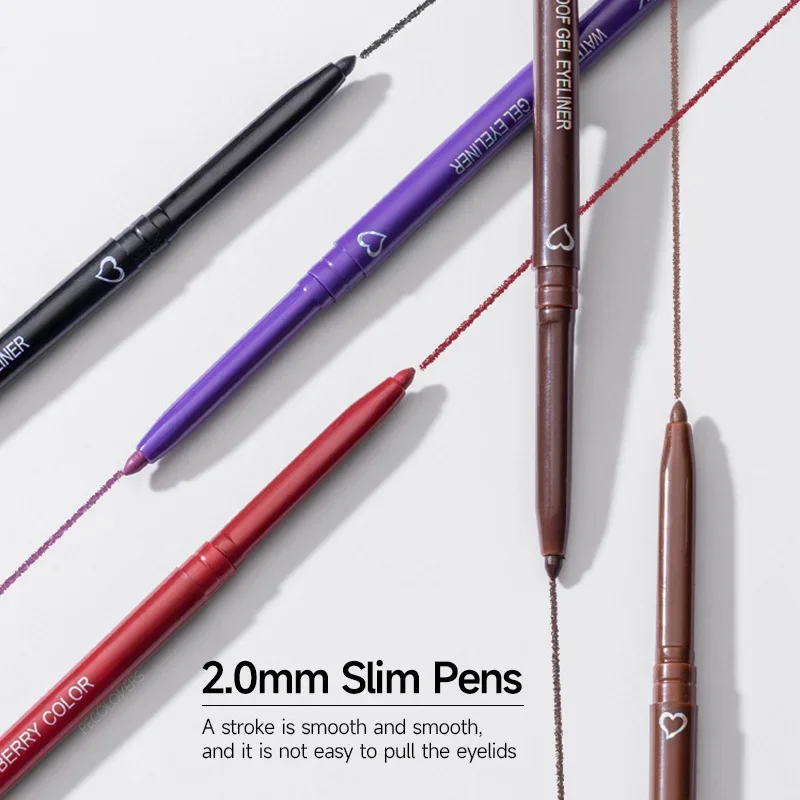 ดินสออายไลเนอร์สีน้ําตาลกันน้ํ - Waterproof Liquid Eyeliner Pen บทวิจารณ์และราคา