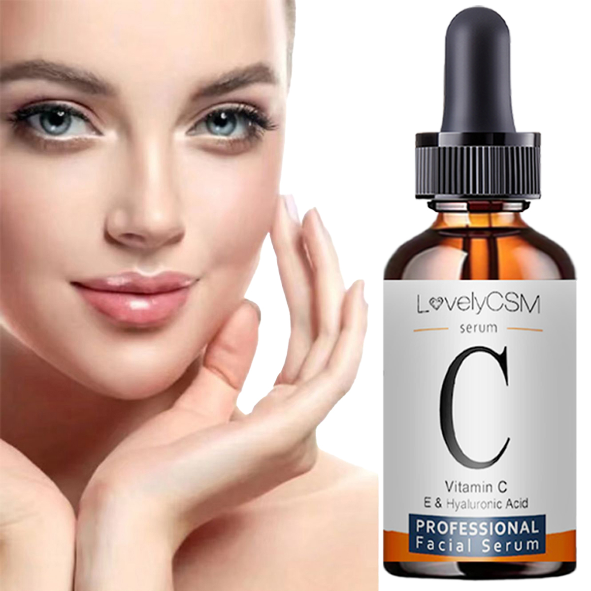 เซรั่มบำรุงผิวหน้าเซรั่มวิตามิ - Hyaluronic Acid Facial Serum บทวิจารณ์และราคา
