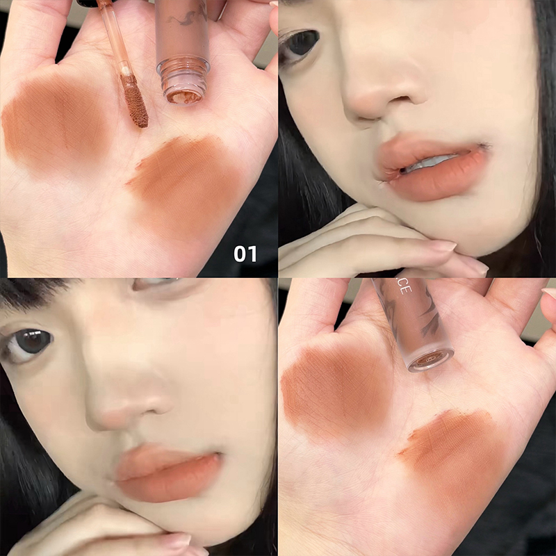 CACE แมท เวลเวท บราวน์ลิควิดลิ - Matte Velvet Lip Tint Long Lasting บทวิจารณ์และราคา