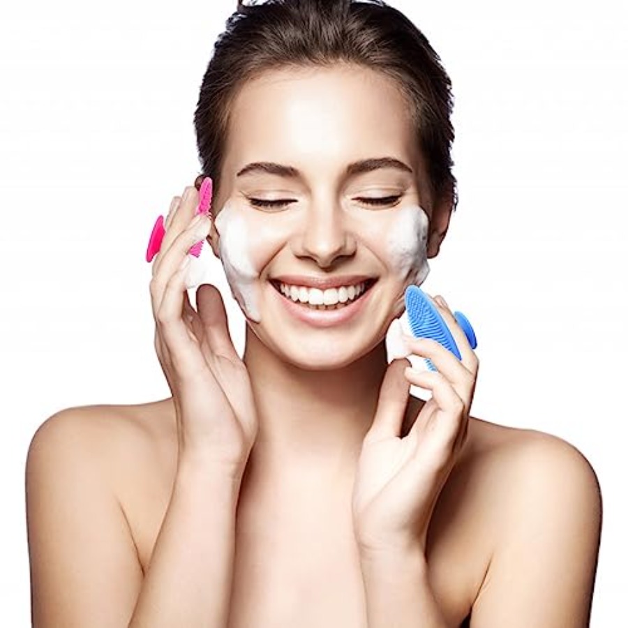 แปรงทำความสะอาดผิวหน้าซิลิโคน  - Silicone Face Scrubber Electric บทวิจารณ์และราคา