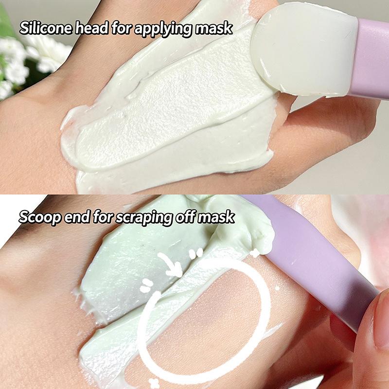 【M】แปรงซิลิโคนสองด้านสำหรับมาส - Silicone Face Scrubber Electric บทวิจารณ์และราคา