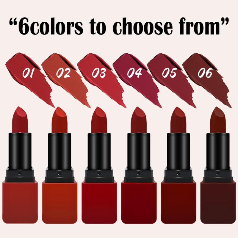 ลิปกลอสเนื้อแมทกำมะหยี่ - กันน - Matte Velvet Lip Tint Long Lasting บทวิจารณ์และราคา