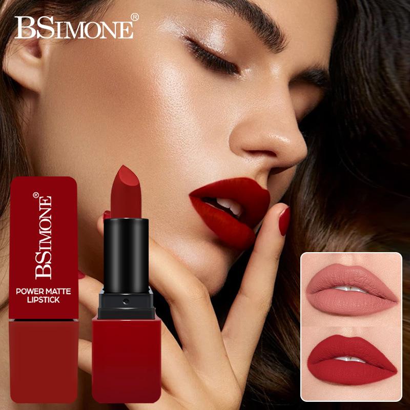 ลิปกลอสเนื้อแมทกำมะหยี่ - กันน - Matte Velvet Lip Tint Long Lasting บทวิจารณ์และราคา