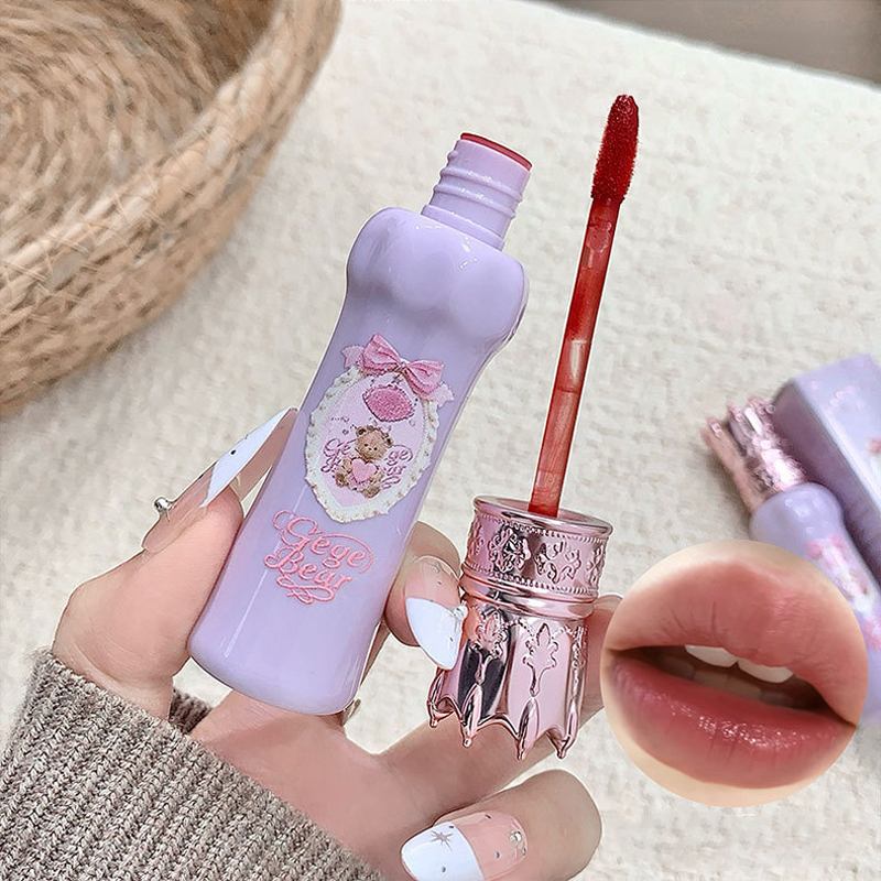 ลิปสติกเนื้อกำมะหยี่ Gege Bear - Matte Velvet Lip Tint Long Lasting บทวิจารณ์และราคา